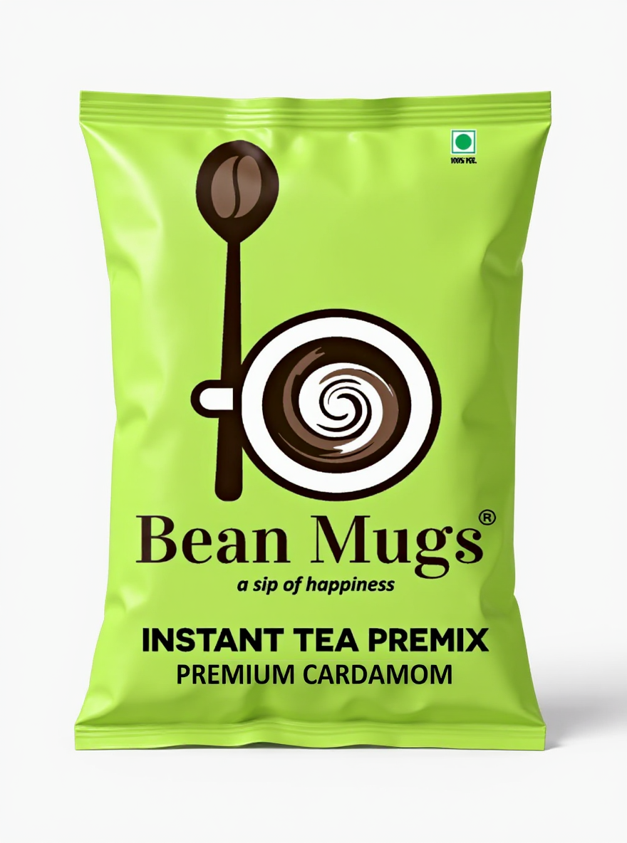 Bean Mugs Premium Cardamom Tea Premix 1kg