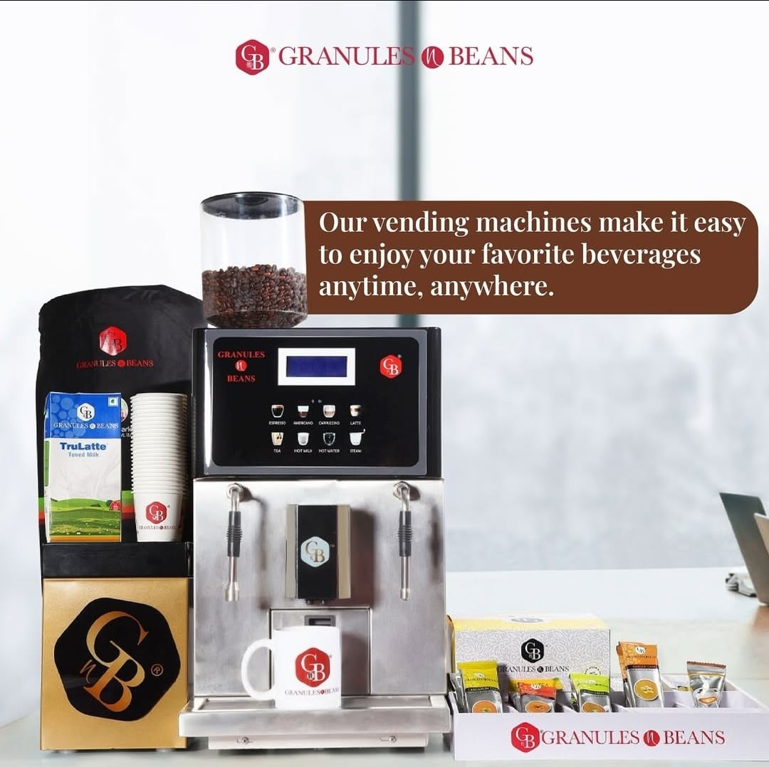 GRANULES & BEANS   ESPRESSO COFFEE MACHINE