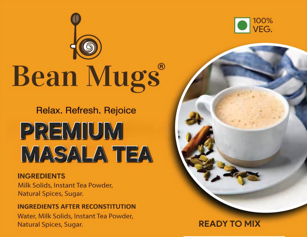 Bean Mugs Premium Masala Tea Premix 1kg