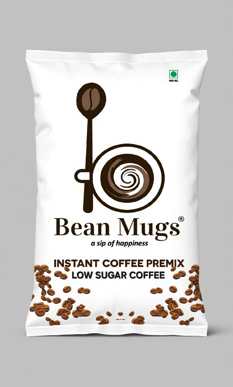 Bean Mugs Low Sugar Coffee Premix 1kg