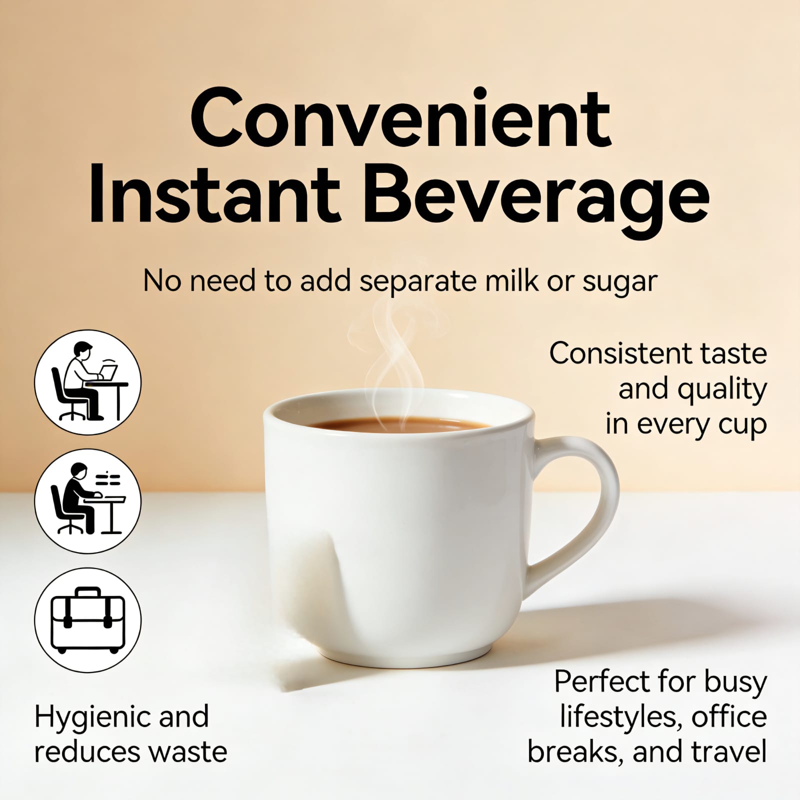 Bean Mugs Low Sugar Coffee Premix 1kg