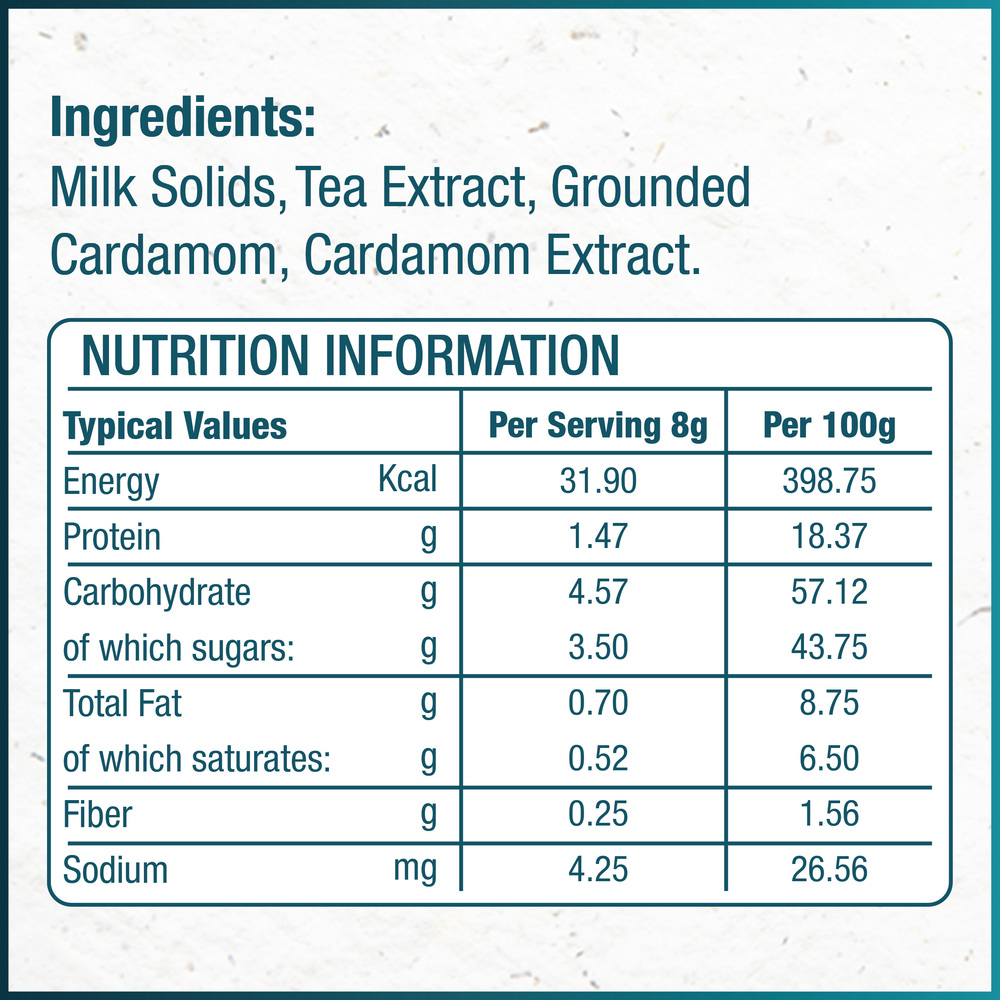 SENSO CARDAMOM TEA SACHETS (10 SACHETS OF 14 GRAMS)
