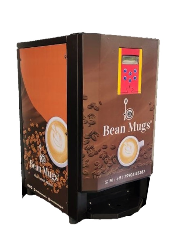 Bean Mugs 4 Option Quadrino Vending Machine
