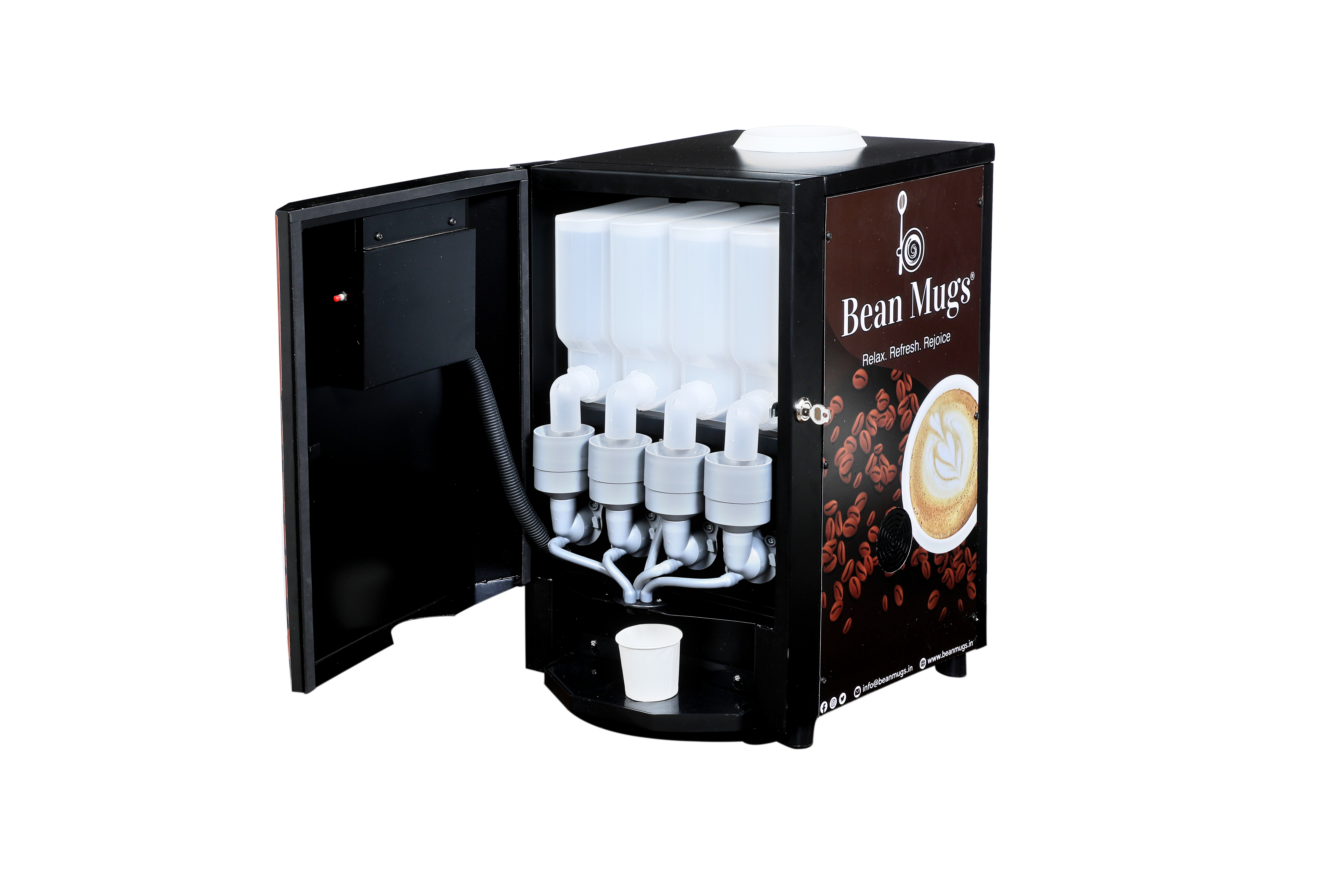 Bean Mugs 4 Option Quadrino Vending Machine