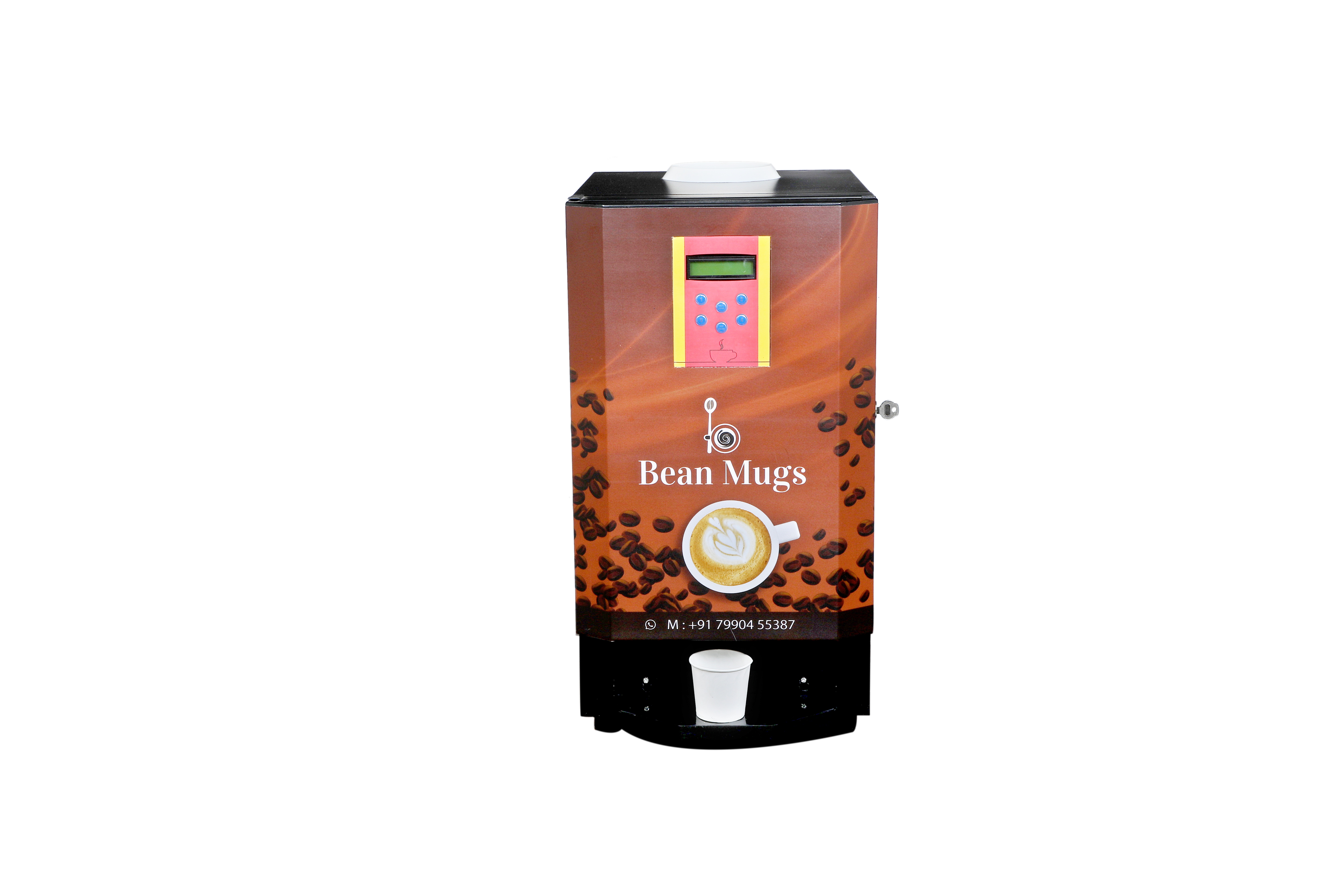 Bean Mugs 4 Option Quadrino Vending Machine